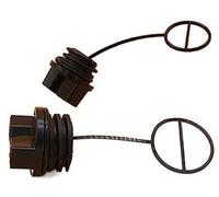 BWZJS Kit de Tapa de Combustible de Aceite, for Partner, 350 351 370 371 390 420 Piezas de Repuesto de Motor de Gas de Motosierra Tapa del Tanque de Combustible para jardín