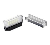 BWZJS Lámpara de cortesía bienvenida con luz LED blanca for puerta coche 2 piezas, for, E81 F20 E90 E91 E92 E93 E60 E61 F07 F10 F11 F18 E63, for MINI, R50 R60 Lámpara de pie para interior de vehículo