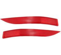 BWZJS N.° 6161735554761617355548 Reflector de parachoques for X1 2016-2019, marcador lateral, ABS duradero, 1 par, color rojo Reflector de parachoques trasero