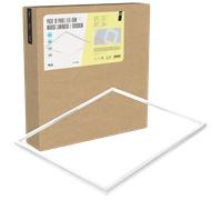 BX3 LIGHT Pack de 10 Paneles LED, 48W, 600x600 mm, Empotrable, Luz Neutra 4000 K, Modelo BX3-LPF-6060-48W-W