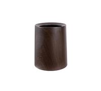 Bx9rE7tK3g Papelera Cesto de basura for interiores y exteriores, for entrada patio, diseño moderno redondo bote de basura de cocina(Bruin,Pequeño)