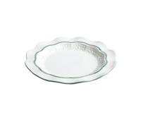 Bx9rE7tK3g Platos de postre Plato de cerámica redondo for ensalada, plato hondo personalizado con flores y verduras, 8,3 pulgadas/10,5 pulgadas Vajilla(8.3 inch)