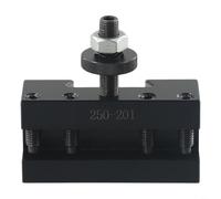 BXA Style - Soporte para herramientas de cambio rápido para torno, soporte de torneado y orientado, sistema de sujeción de herramientas de acero endurecido para torno CNC, accesorio para columpio de