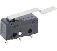 BXCONJUBC Botón de Interruptor Encendido 10 Pcs Micro Switch 2/3pin NO C Mini límite 5A 250VAC KW11-3Z Paladro Arco Rodillo Acción Snap Push Switches(3p 29mm)