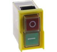 BXCONJUBC Botón de Interruptor Encendido Impermeable Buttonton Máquina Sierra Taladro en interruptores Apagado Caja Control Interruptor electromagnético KJD6 5E4 AC 250V 6A