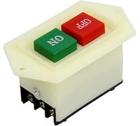 BXCONJUBC Botón de Interruptor Encendido LC3-5 LC3-10 Interruptor botón 5A 10A 220/380V Máquina Corte Molinillo Arranque Control alimentación trifásica(Lc3-5)