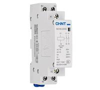 BXCONJUBC NCH8-20A 25A 40A 63A Modular AC hogar Mini Contactor 220V 230V 400V 1NO 1NC 2NO 2NC 4NO NCH8 2 4 Fases(NCH8-63A,2NO)