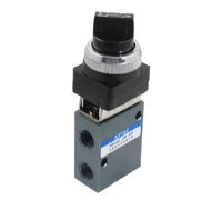 BXCONJUBC Válvula mecánica neumática de Aire con Perilla Enganche 3 vías y 2 Posiciones G1/4"