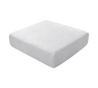 BXFUL Fundas de Cojín para Asiento de Sofá, Fundas de Cojín de Sofá de Terciopelo Elástico, Fundas de Cojín de Sofá de Repuesto para Cojín Individual con Tela Elástica (Chaise Lounge,Gris Claro)