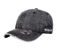BXHHUDK Gorra de Beisbol Gorras Béisbol Vaquero Rotos Unisex Primavera Y Otoño Sombreros Al Aire Libre Ajustables Casuales Sombrero Protector Solar Deportiva