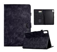 Bxithnr® Funda para Lenovo Tab P11 2nd Gen/Pad Plus 2023 11,5'' TB350FU/TB350XU Tablet PU Cuero, Ultra Delgado Carcasa con Soporte Función y Ranura para Tarjetas Flip Caso Cover - Negro