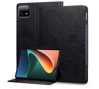 Bxithnr Funda para Xiaomi Mi Pad 6/ Mi Pad 6 Pro (11 Pulgadas, 2023 Modelo) Carcasa PU + TPU Cuero Flip Case Cover con Función de Soporte - Negro