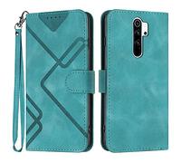 Bxithnr® Funda Xiaomi Redmi Note 8 Pro, Funda Libro Redmi Note 8 Pro de PU Cuero con Magnético, Soporte Plegable, Ranuras para Tarjetas, Capa Tipo Flip Case Wallet Carcasa con Tapa - Verde