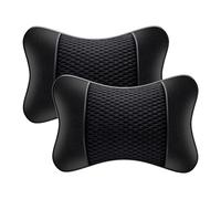 BXJNDM 2 Piezas Reposacabezas Asiento de Coche para Mercedes-Benz AMG GT (C192) 2023, Almohada Cuello del Coche Coche Cojín Reposacabezas,Black- 2*headrest