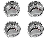 BXJNDM 4 Piezas 60mm Coche Tapas Centrales Llantas para Citroen C4 Cactus 2014-2017, Tapacubos Centro Rueda Tapas,B