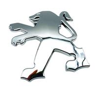 BXJNDM Vinilos Coches para Peugeot 208 e208 GT GT Line 2020-2023 2021 2022, Emblema Adhesivo Insignia Decorativa con Logotipo de Coche Pegatinas Letras, Silver-B