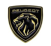 BXJNDM Vinilos Coches para Peugeot 307 206 308 408 508 2008 3008 4008 5008 4007 107 407 207 507 306, Emblema Adhesivo Insignia Decorativa con Logotipo de Coche Pegatinas Letras 6cm