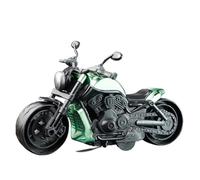 BXJUCBHDO Modelos a Escala 1:12 Pedal Motocicleta Inercia Modelo Vintage Motocicleta En Miniatura con Retroceso Simulación Coche con Motor Fricción vehículos de Motor(Green Motorcycle)