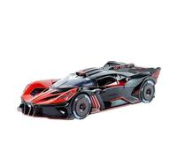 BXJUCBHDO Modelos a Escala 1:24 For Bugatti Alloy Diecast Sports Car Pull Back Model Hermoso Adorno De Mesa Los Mejores Amantes Coleccionables vehículos de Motor(Red with Box)