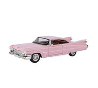 BXJUCBHDO Modelos a Escala 1:24 For Cadillac Aleación Diecast Modelo Coche Limusina Estilo Retro Clásico Exquisita Colección Adornos Escritorio vehículos de Motor(Pink with Box)