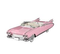 BXJUCBHDO Modelos a Escala 1:24 For Cadillac Big Rocket Street Car Versión Aleación Diecast Simulación Coche Modelo Decoración Coleccionable vehículos de Motor(Pink-Boxed)