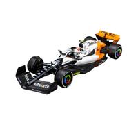 BXJUCBHDO Modelos a Escala 1:24 For McLaren MCL60 Moroccan Racing Alloy F1 Diecast Car Model Adorno Estático Colección Fina Artesanía vehículos de Motor(Orange)
