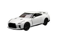 BXJUCBHDO Modelos a Escala 1/24 For Nissan Skyline GTR-R34 Speed and Passion Alloy Diecast Car Model Pull Back Toy Gift Collection Ornament vehículos de Motor(1 36 White-Boxed)
