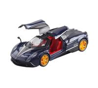 BXJUCBHDO Modelos a Escala 1:24 For Pagani Modelo Coche Deportivo Aleación Dragón Chino Fundido A Presión Exquisitos Adornos Mesa Los Mejores Amantes vehículos de Motor(Blue with Box)