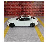 BXJUCBHDO Modelos a Escala 1:32 For BMW 320i EL Modelo Coche Aleación Diecast Metal Simulatio Vehículos Adorno Colección La Puerta Se Puede Abrir vehículos de Motor(White)