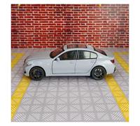 BXJUCBHDO Modelos a Escala 1:32 For BMW 320i EL Modelo Coche Aleación Diecast Metal Simulatio Vehículos Adorno Colección La Puerta Se Puede Abrir vehículos de Motor(Titanium)