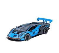 BXJUCBHDO Modelos a Escala 1:32 For Lambos Essenza SCV12 Supercar Aleación Diecast Coche Modelo Metal Fundición Miniatura Ornamento Coleccionable vehículos de Motor(Blue-Boxed)