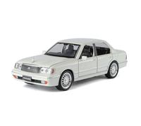 BXJUCBHDO Modelos a Escala 1:32 For Toyota Crown Aleación Diecast Modelo Coche Adorno Coleccionable Puertas Y Motor Capó Baúl Se Pueden Abrir vehículos de Motor(White)