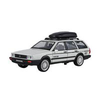 BXJUCBHDO Modelos a Escala 1:32 For VW Santana Aleación Diecast Modelo Coche Fuerte Retorno Exquisitos Adornos Escritorio Fina Colección Artesanías vehículos de Motor(White with Box)