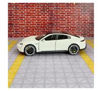 BXJUCBHDO Modelos a Escala 1:32 Modelo Superdeportivo Aleación For Porsche Diecast Las Puertas Adorno Capó Delantero La Puerta Maletero Se Pueden Abrir vehículos de Motor(White)