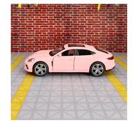 BXJUCBHDO Modelos a Escala Colección Adornos Modelo Automóvil Fundido Presión Aleación For Palamera 1:32 Puertas Traseras Y Capó Maletero Se Puede Abrir vehículos de Motor(Pink)