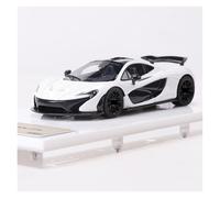BXJUCBHDO Modelos a Escala Modelo Escala 1:64 For McLaren P1 Maqueta Resina Superdeportivo Simulación Clásico Adorno Estático Réplica Coleccionable vehículos de Motor(White)