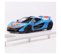 BXJUCBHDO Modelos a Escala Modelo Escala 1:64 For McLaren P1 Maqueta Resina Superdeportivo Simulación Clásico Adorno Estático Réplica Coleccionable vehículos de Motor(Blue)
