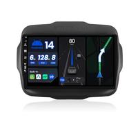 BXLIYER - [6G+128G, Octa-Core] - Android 14 Autoradio para Jeep Renegade (2015-2018) - Wireless CarPlay Android Auto - LED Cámara + Mic - 9 Pulgada 2 DIN - DSP Dab 4G WLAN Bluetooth Volante 360-CAM