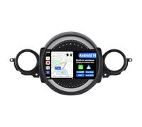 BXLIYER Android 14 IPS Autoradio para BMW Mini Cooper R55 R56 (2007-2013) Radio GPS Navi - 4G+64G - Senza fili CarPlay Android Auto - Dab Volant WLAN 360-CAM Bluetooth - Cámara Mic - 9 Pulgada 2 DIN