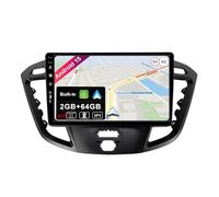 BXLIYER Android 15 IPS Autoradio para Ford Tourneo Transit Custom (2013-2021) - 2G+64G - Inalámbrica CarPlay + Android Auto - Gratis Cámara Trasera - 9 Pulgada 2 DIN - Dab 4G WLAN Volante Fast-Boot