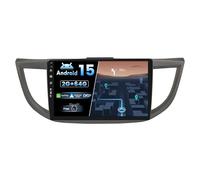 BXLIYER Android 15 IPS Autoradio para Honda CRV (2012-2016) - 2G+64G - Inalámbrica CarPlay + Android Auto - Gratis Cámara Trasera - 10.1 Pulgada 2 DIN - Dab WLAN Volante Fast-Boot Split-Screen BT5.0
