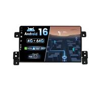 BXLIYER Android 15 IPS Autoradio para Suzuki Grand Vitara (2005-2015) - 2G+64G - Inalámbrica CarPlay + Android Auto - Gratis Cámara Trasera - 9 Pulgada 2 DIN - Dab WLAN Volante Fast-Boot Split-Screen