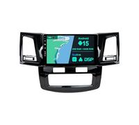 BXLIYER Android 15 IPS Autoradio para Toyota Fortuner Hilux Revo Vigo (2004-2014) - 2G+64G - Inalámbrica CarPlay + Android Auto - Gratis Cámara Trasera - 9 Pulgada 2 DIN - Dab WLAN Volante Fast-Boot