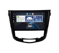 BXLIYER Autoradio para Nissan X-Trail Qashqai J11 Rouge(2014-2018) - CarPlay Android Auto Dab WLAN Volante Bluetooth Mirrorlink 4G DSP - Gratis Trasera Cámara - Android 14-10.1 Pulgada 2 DIN