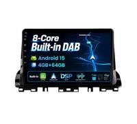 BXLIYER | Built-in Dab | Android 15 Autoradio para Kia Cerato K3 Forte (2018-2021) - Wireless Carplay/Android Auto - 4G+64G - Cámara + Mic - IPS 9 Pulgada 2 DIN - WiFi Volante 360-CAM DSP