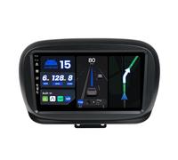 BXLIYER [Octa-Core, 6G+128G] Android 15 IPS Autoradio para Fiat 500X (2014-2020) - Inalámbrico CarPlay Android Auto - Cámara & Mic - 9 Pulgada 2 DIN - DSP Dab Dual-Band WiFi Volante Bluetooth 360-CAM