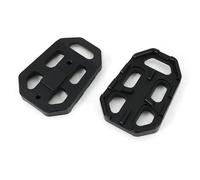 BXNLY Pedal de Descanso 1 Par De Estriberas Anchas para Motocicleta para Suzuki DL650 V-Strom 650 XT DL1000 V-Strom 1000 XT, Reposapiés, Pedales Y Accesorios.(Nero)