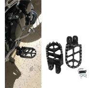 BXNLY Pedal de Descanso Accesorios para Estriberas De Motocicleta, Reposapiés, Estriberas, Pedales para Kawasaki KLX300R 1997-2023 2022 2021 2020 2019 2018(Nero)