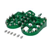 BXNLY Pedal de Descanso Accesorios para Motocicleta: Reposapiés para Kawasaki KLX110 2002-2024 2023 2022 2021 2020 2019 2018. Reposapiés para Pedales.(Vert)