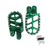 BXNLY Pedal de Descanso para Kawasaki KLX250S 2009-2014 2013 2012 2011 2010 Reposapiés para El Conductor Reposapiés para Pedales De Motocicleta(Vert)